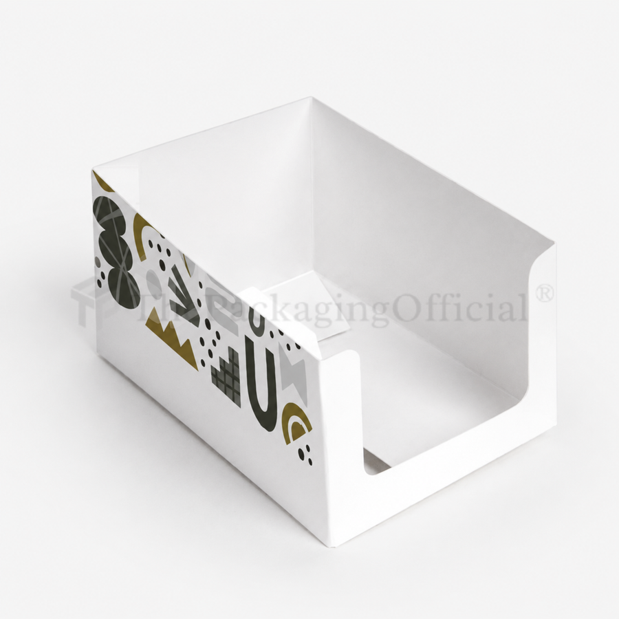 Front Cut Out Display Tray